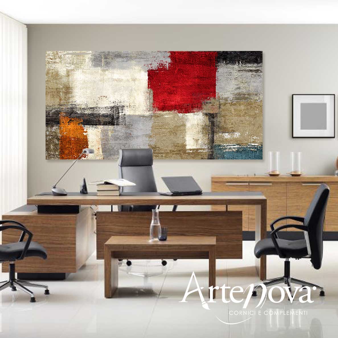 Quadro moderno astratto 2AI2918