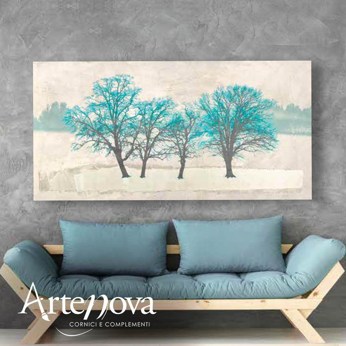 Quadro moderno floreale 2AI4737
