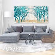 Quadro moderno floreale  2AI4742