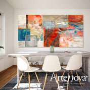 Quadro moderno astratto 2AK1852