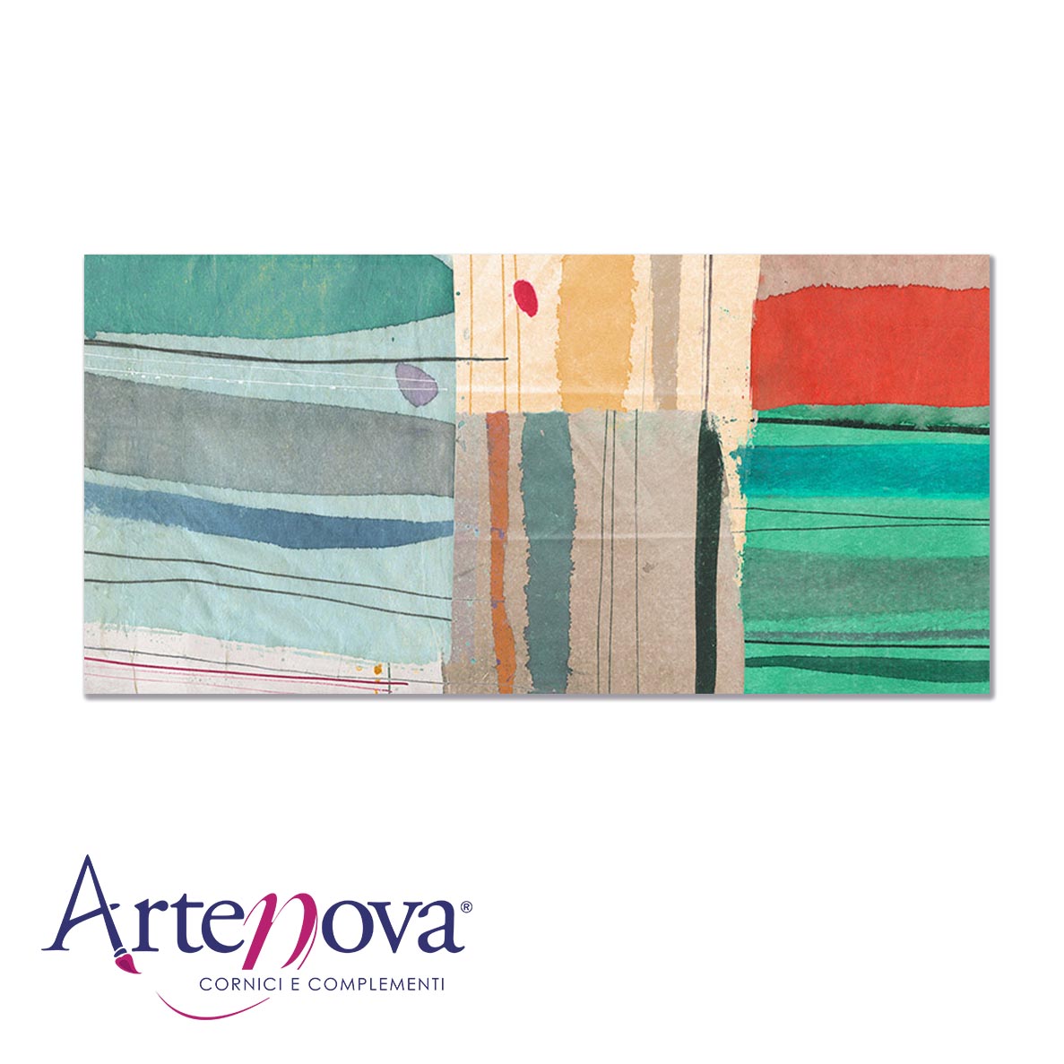 Quadro moderno astratto 2BV4439