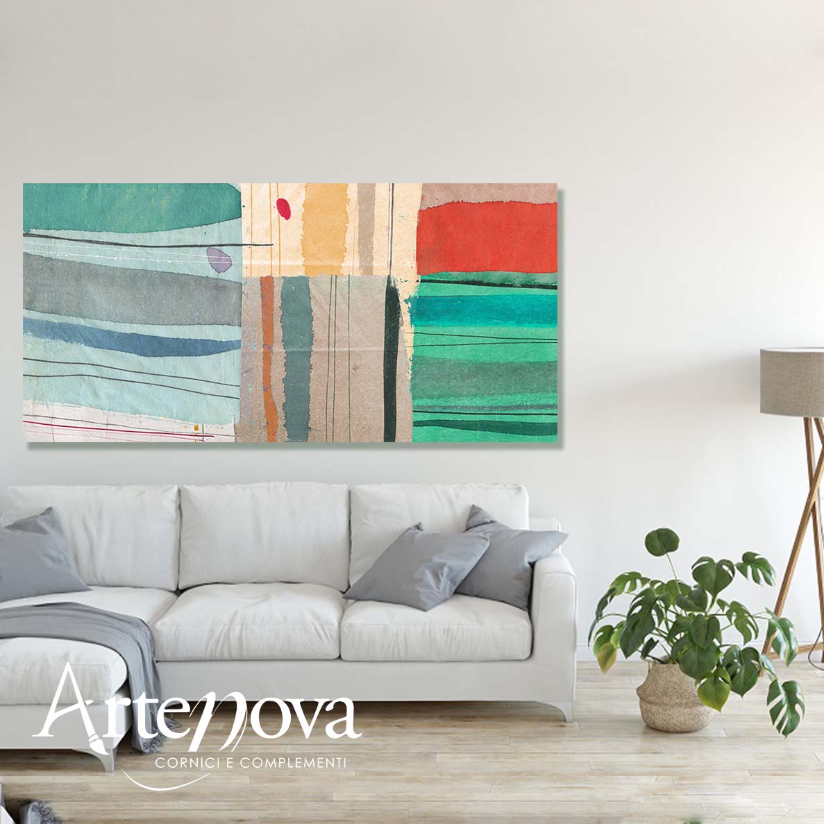 Quadro moderno astratto 2BV4439