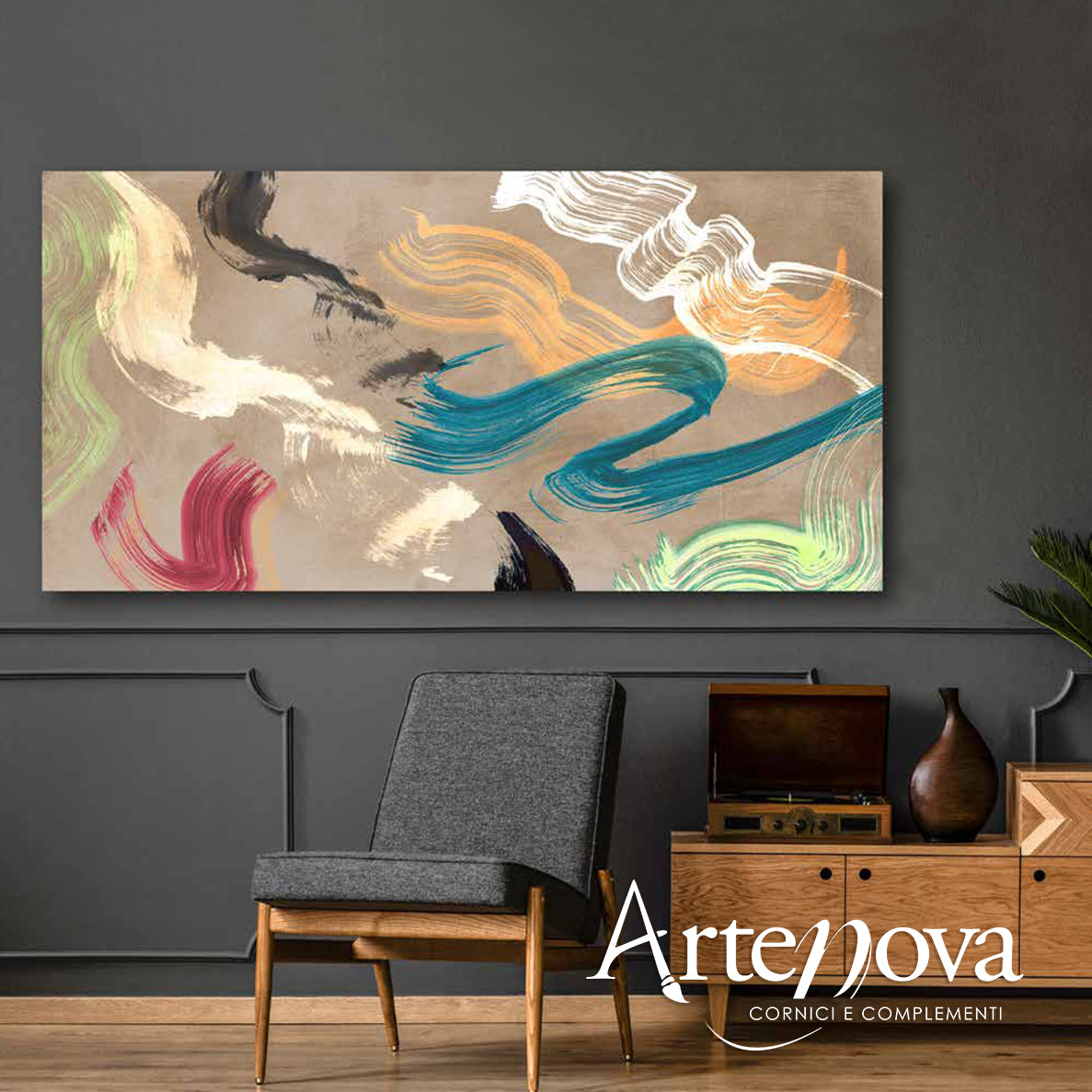 Quadro moderno astratto 2IH4615