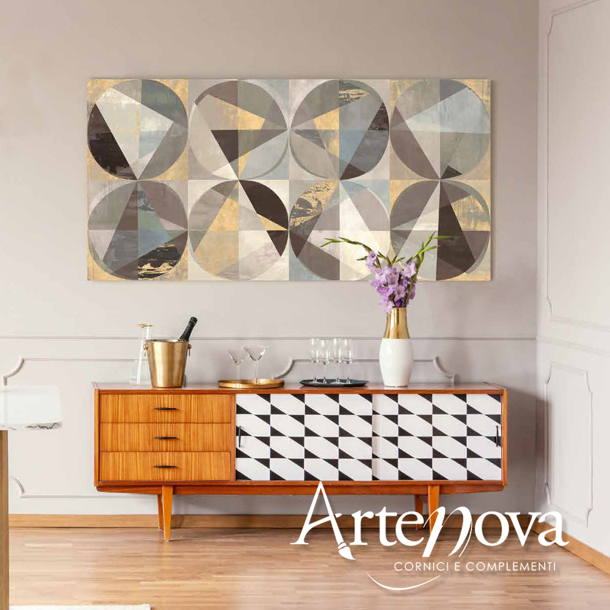 Quadro moderno astratto 2KR4752