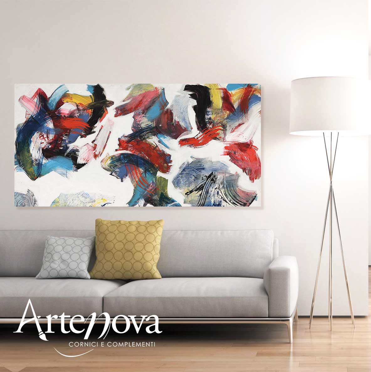 Quadro moderno astratto 2NM390