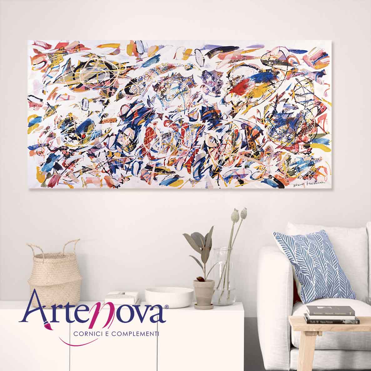 Quadro moderno astratto 2BV4439