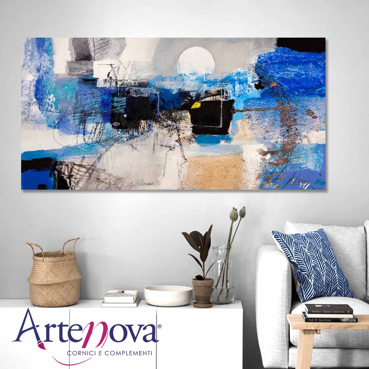 Quadro moderno astratto 2PIM3760
