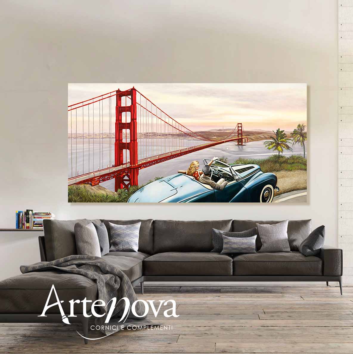 Quadro moderno figurativo 2BN2967