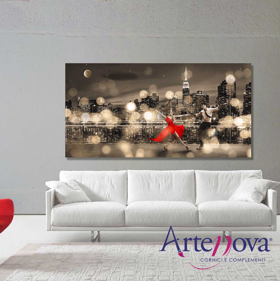 Quadro moderno figurativo 2DL3843