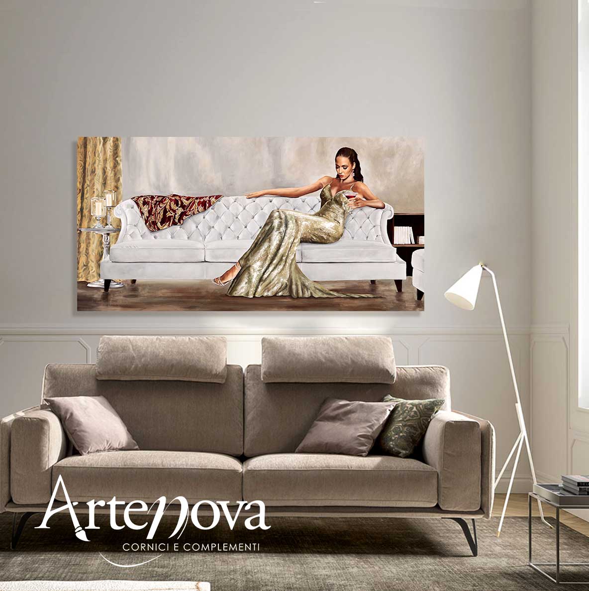 Quadro moderno figurativo 2SJ1791