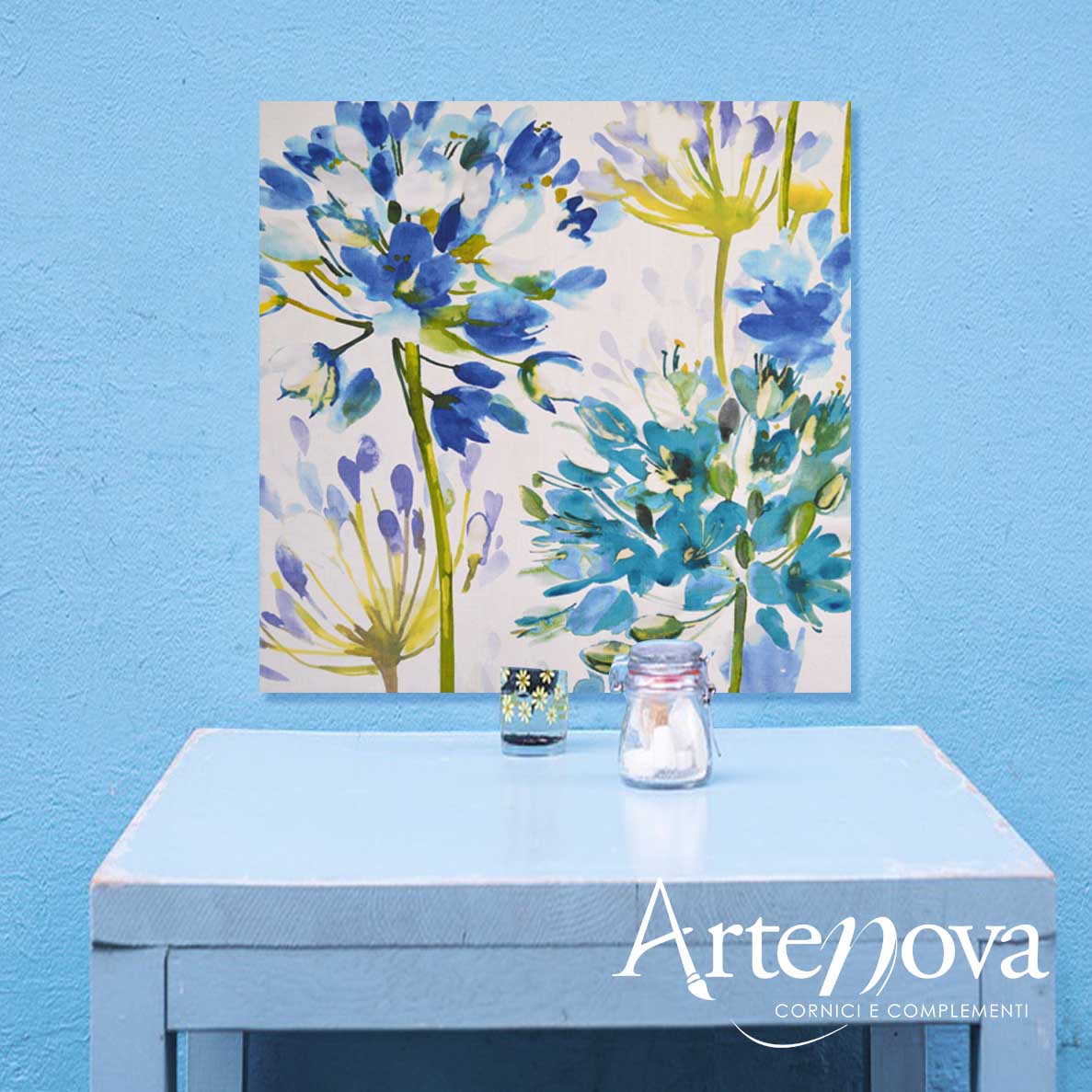 Quadro moderno floreale 1X1726