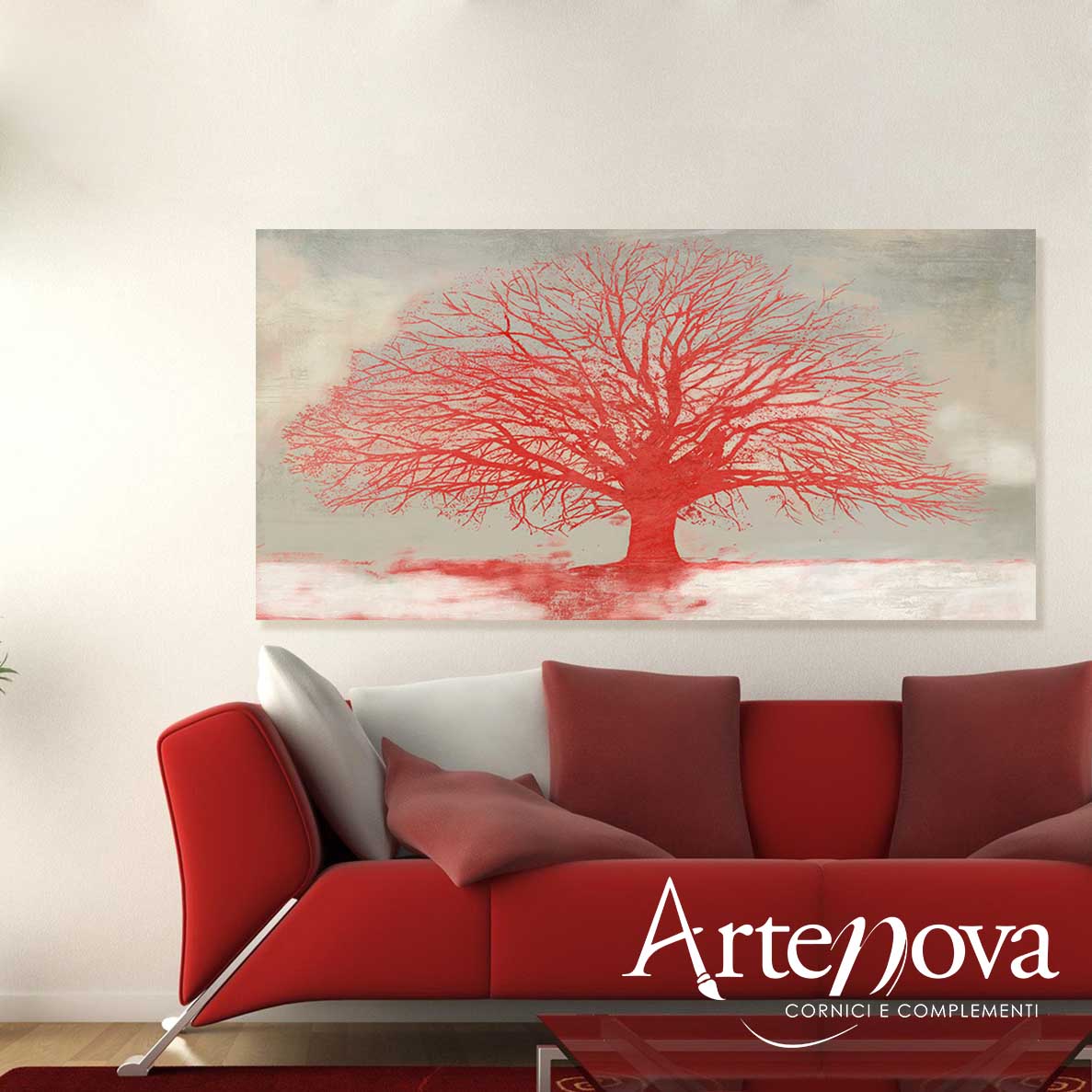 Quadro moderno floreale 2AI3480
