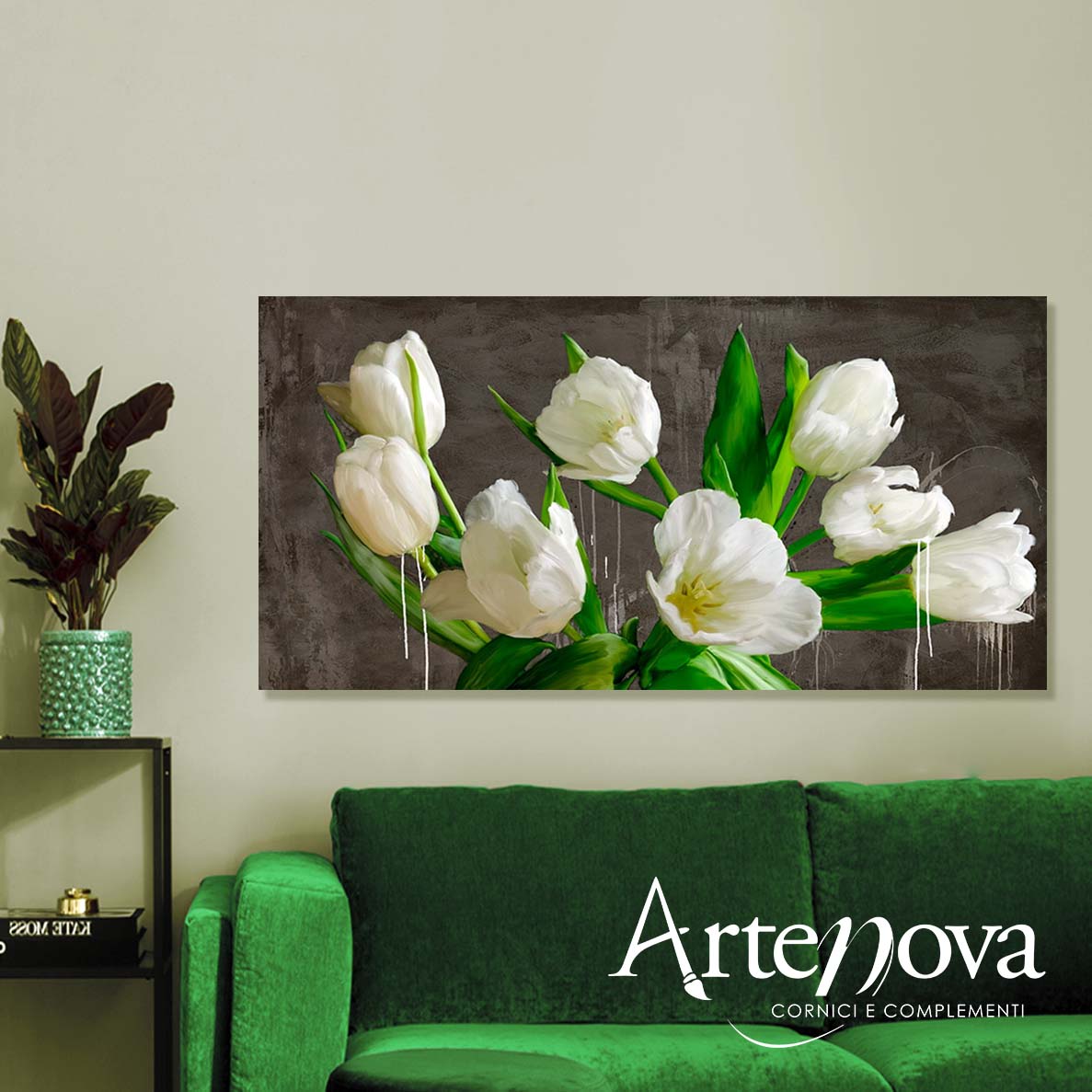Quadro moderno floreale 2AV2858