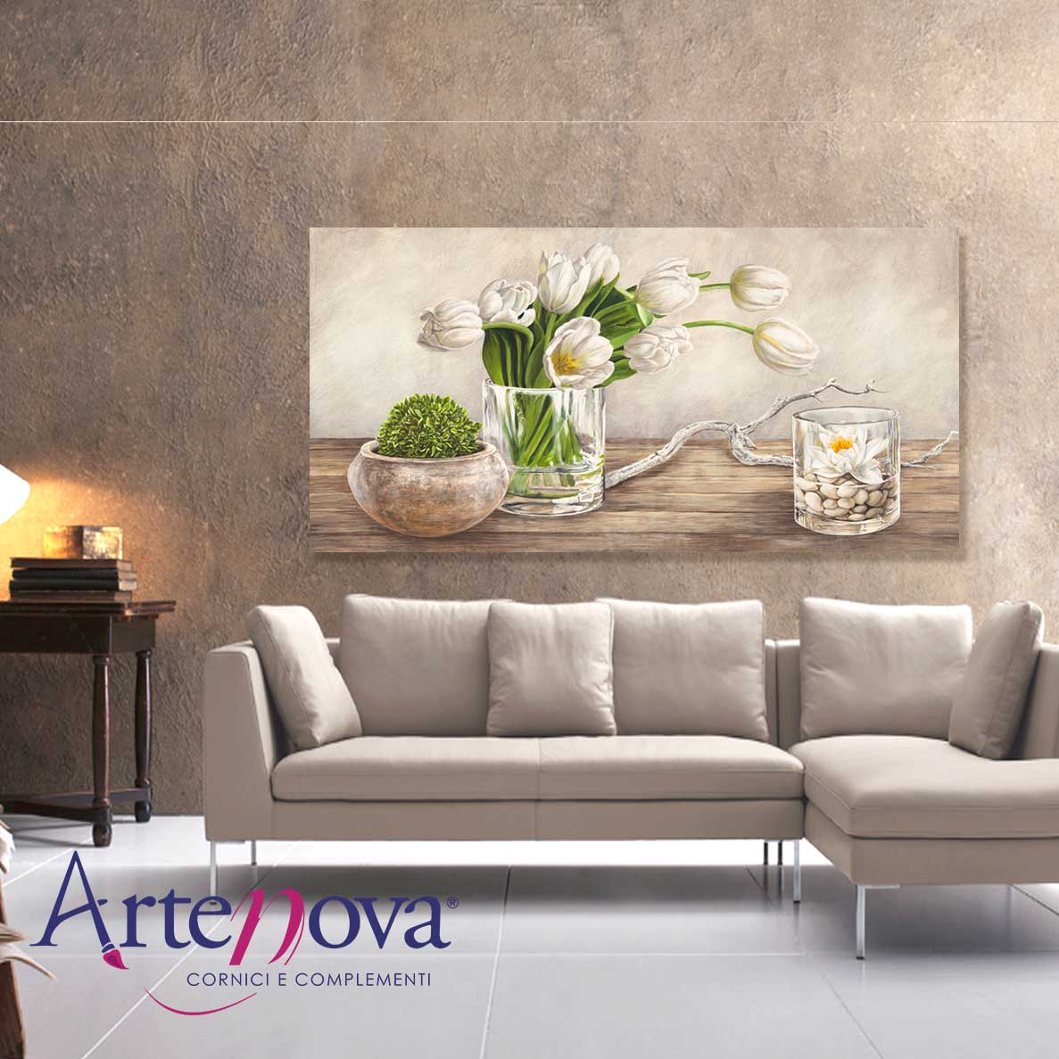 Quadro moderno floreale 2D4268
