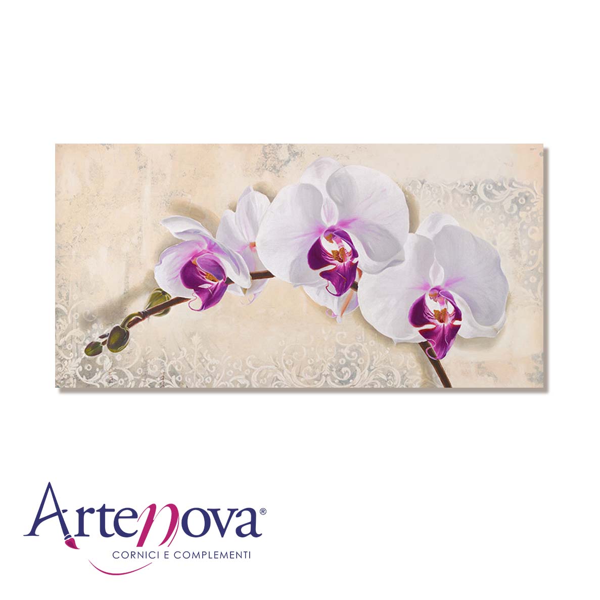 Quadro moderno floreale 2DO1206