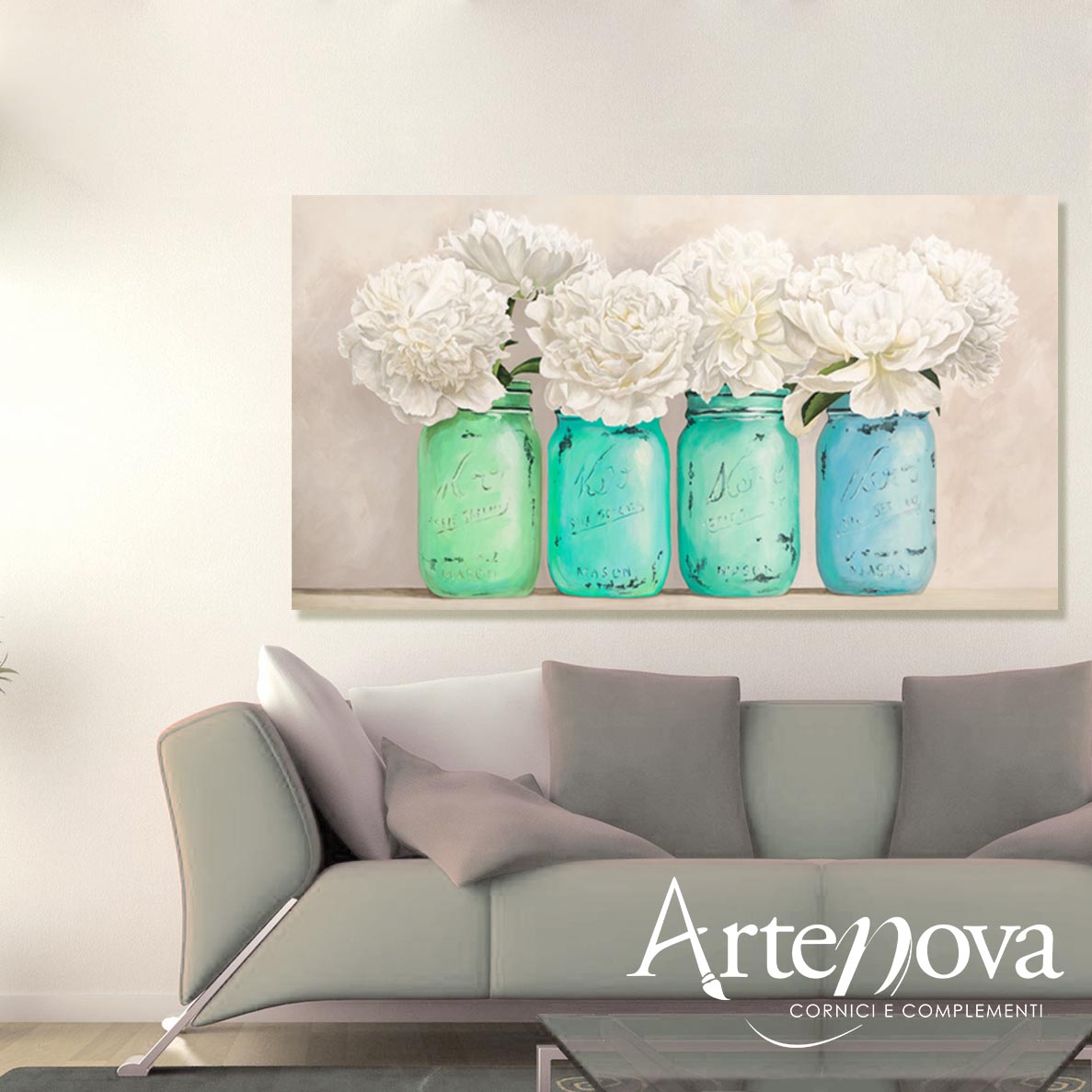 Quadro moderno floreale 2JT3726