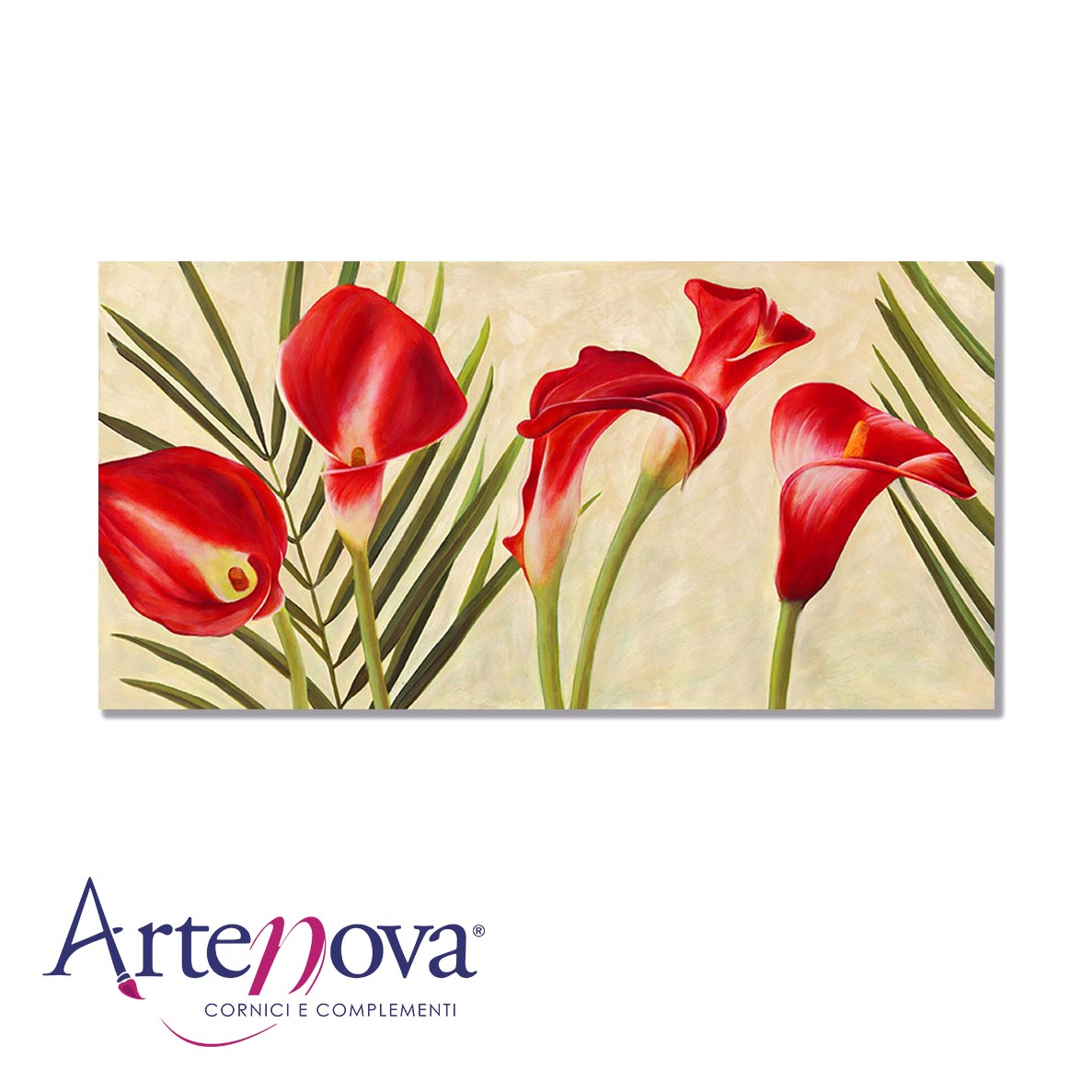 Quadro moderno floreale  2JT784
