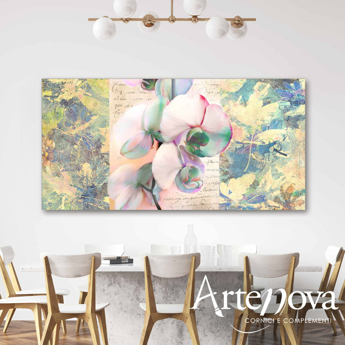Quadro moderno Floreale 2KP4904