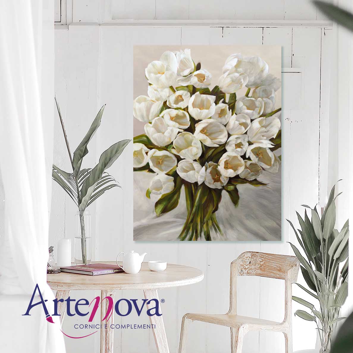 Quadro moderno floreale 3LN792