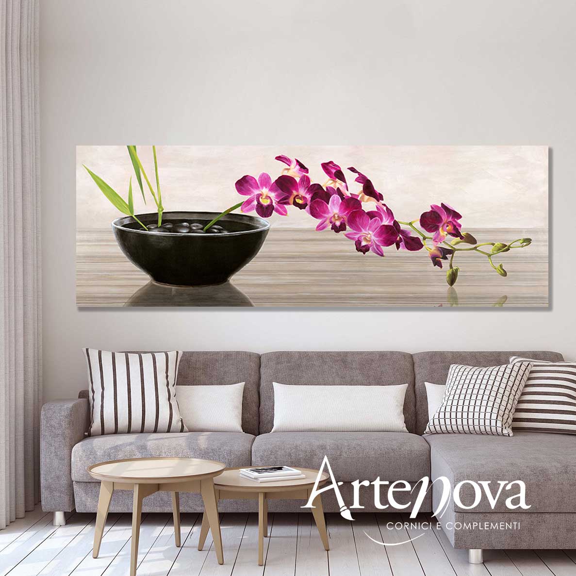 Quadro moderno floreale 4MI1347