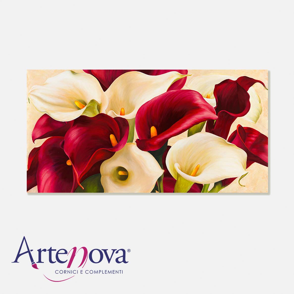 Quadro moderno floreale  2SE1366