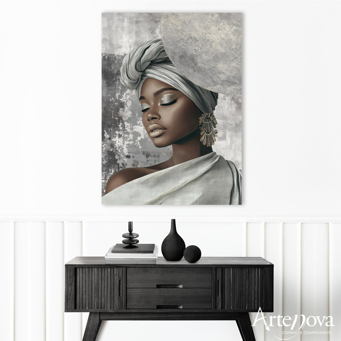 Figurativo moderno Silver Woman