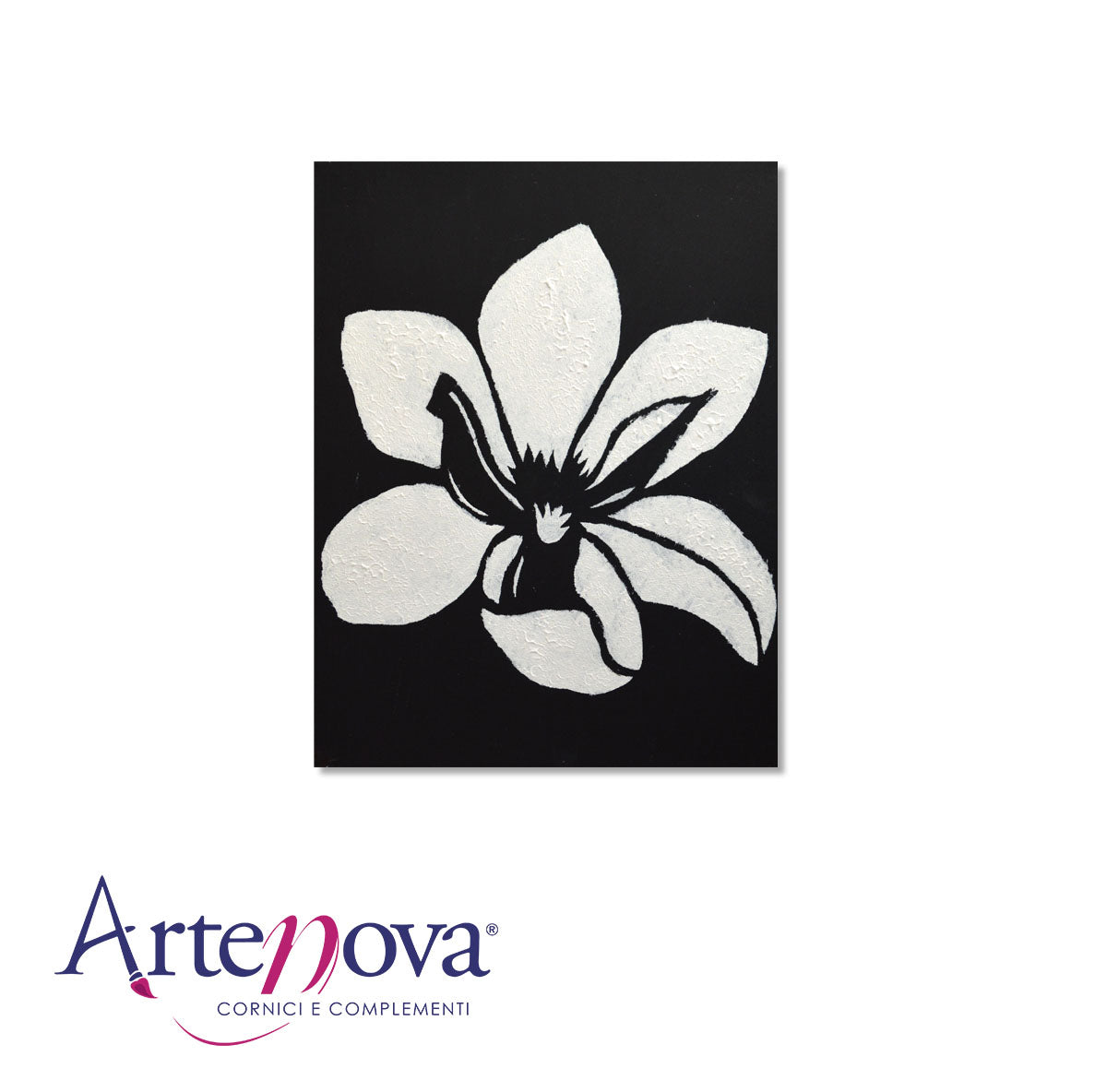Fiore dipinto art.D142
