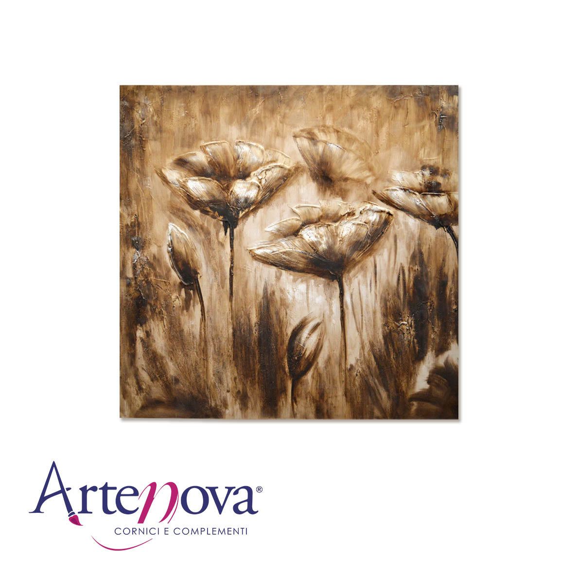 Fiore dipinto art.D107