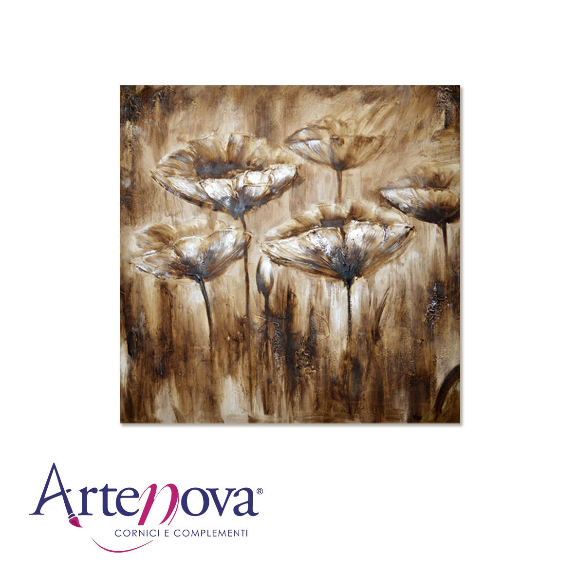 Fiore dipinto art.D108