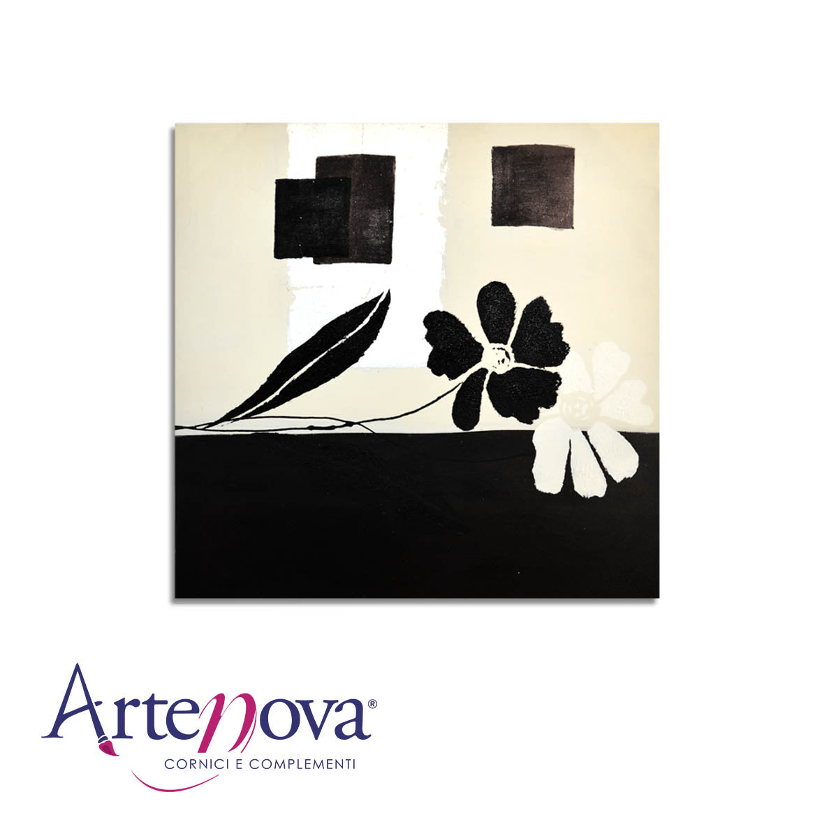 Fiore dipinto art.D113