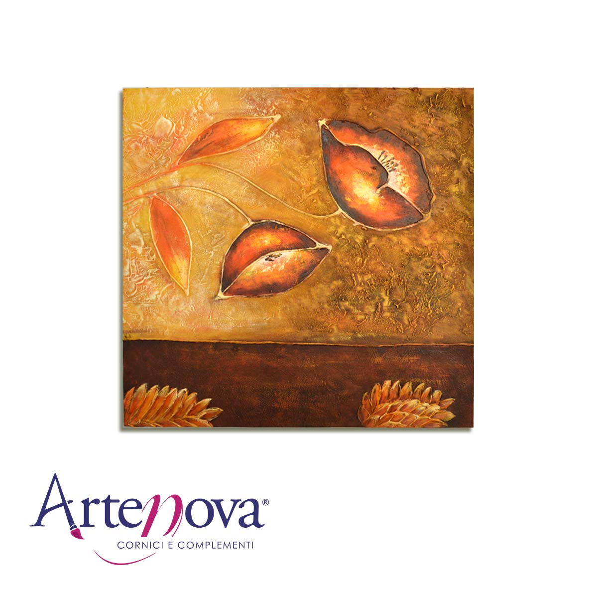 Fiore dipinto art. D123