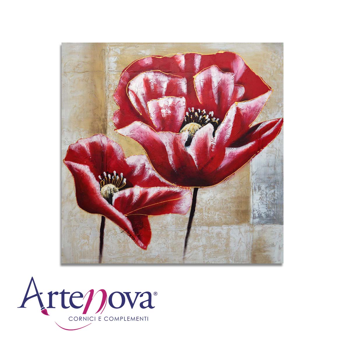 Fiore dipinto  art. D131