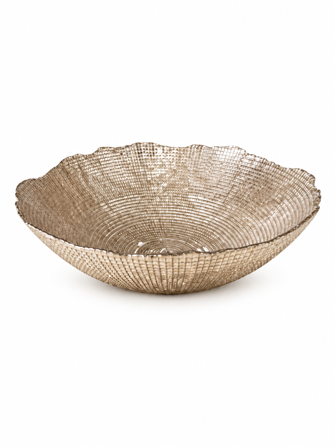 Centrotavola Aster Ginger/Silver Onlylux 33 cm