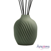 Confezione Regalo diffusore a bastoncino vaso K Verde Salvia + ricarica Caldi Agrumi