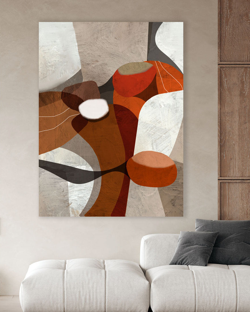 Quadro moderno Astratto Warm colors