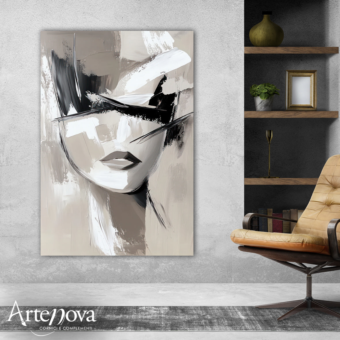 Figurativo moderno Grey Woman